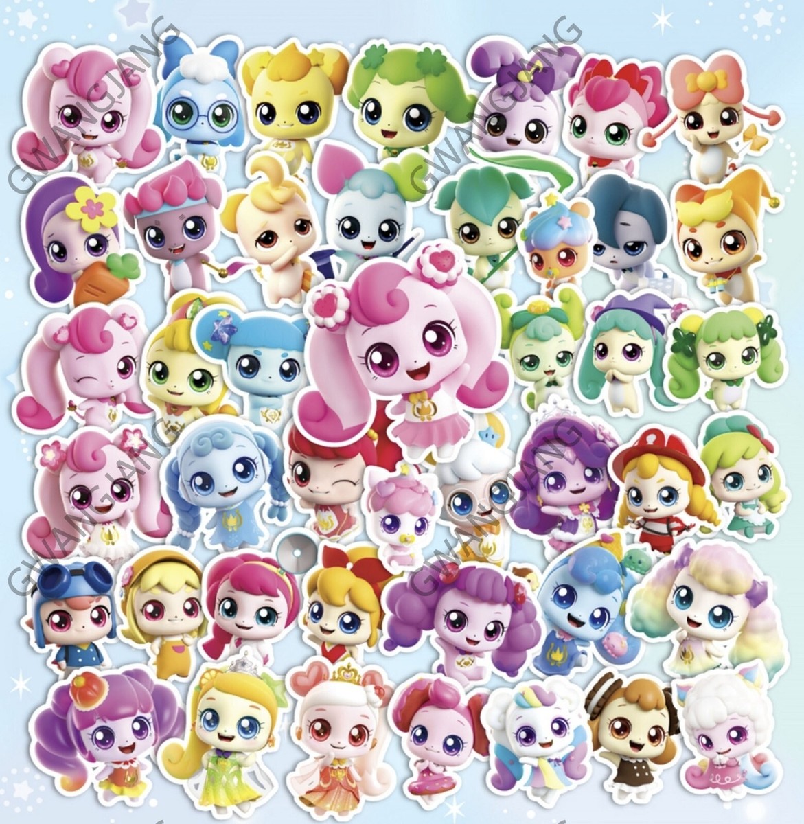 Season 1 - 4 Catch Teenieping Character Illustrated Book Korean