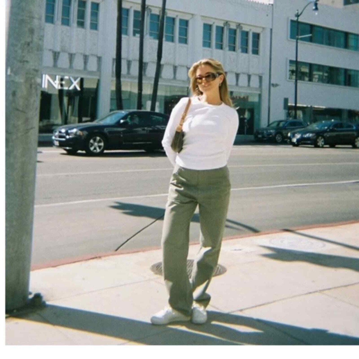 Djerf Avenue Pants Go To Cotton Straight Leg in Green | eBay Djerf Avenue Pants Go To Cotton Straight Leg in Green | eBay