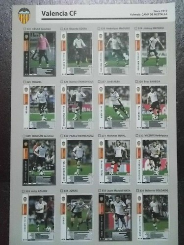 Panini WCCF Base Team Set Liga Espanola - Picture 17 of 35