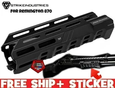 Strike Industrie VOA Black Aluminum Pump Guard for Remington 870 Shot gun ML OK 