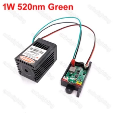1000mW 520nm green Laser diode laser module DIY laser equipment Stage Disco Part