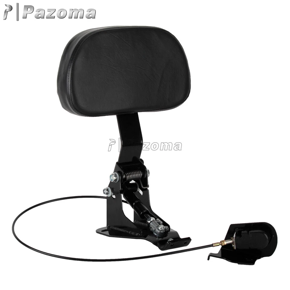 Respaldo del conductor Respaldo del conductor Ajustable para Harley Electra Glide Street Road Foto 4 de 4