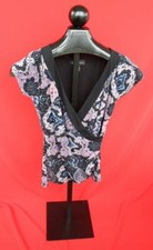 INC  International Concepts Petite  Paisley Shirt Blouse Top  Ladies Sz Small
