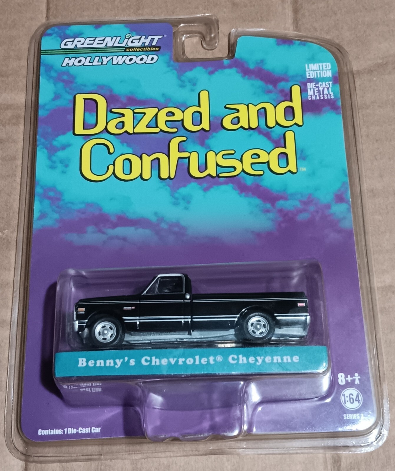 Greenlight Hollywood - Benny's 1972 Chevy C-10 Cheyenne Dazed & Confused 1/64 NM