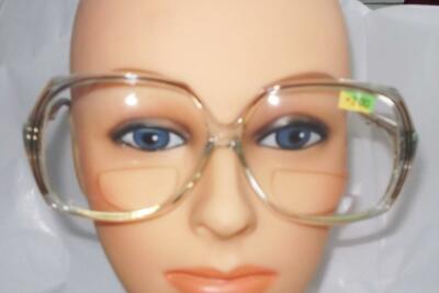 READING GLASSES HUGE OVERSIZE BIFOCAL RETRO 50'S LOOK BI-FOCAL READERS LAST  ONES - Main Image