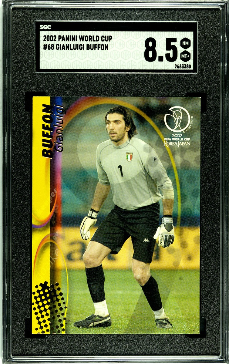 Panini Card Gianluigi Buffon # 50 World Cup Korea Japan 2002