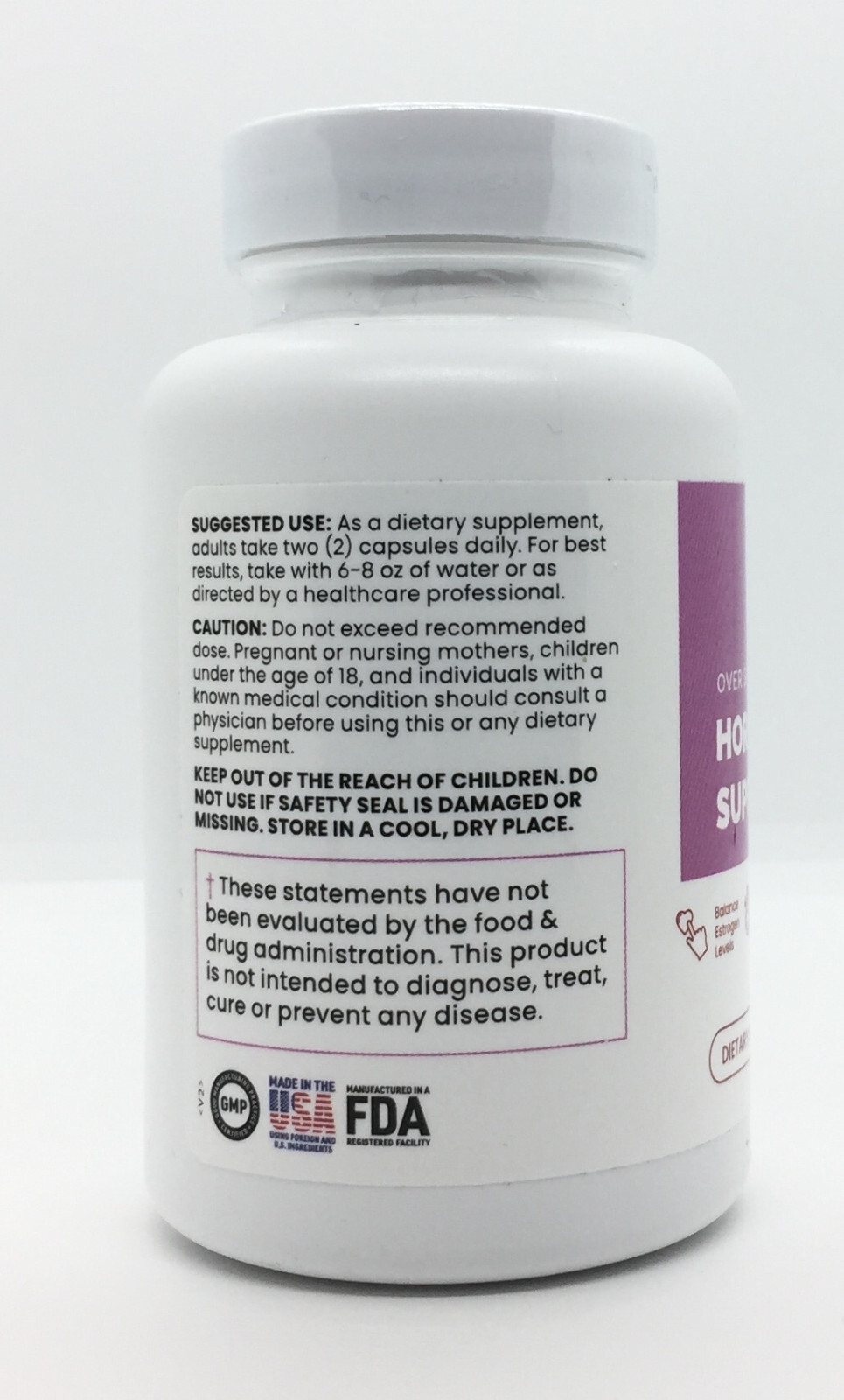 GleeFull Over 30 HORMONE SUPPORT Menopause Supplement for Women Hot