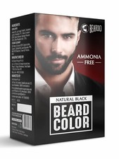 Beardo Beard Color For Men Natrual Black  Long Lasting  No Ammonia  60 ML,