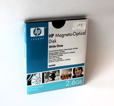 HP | Magneto-Optical Disk | 2.6GB | Write Once | 92290F | Neu & OVP