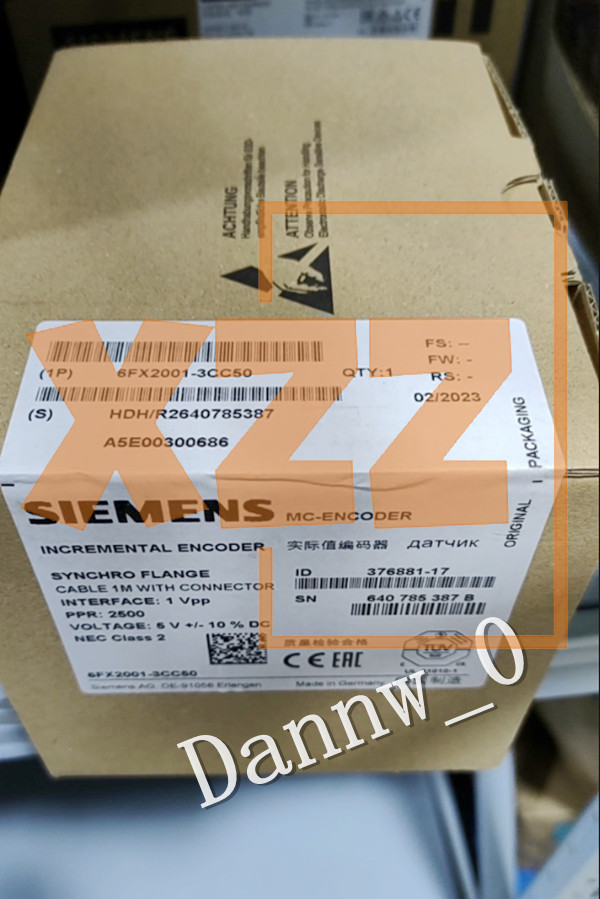 1PC New Siemens 6FX2001-3CC50 encoder