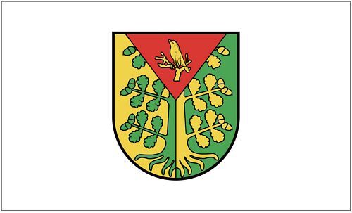 KÖNIGSBANNER Flagge Fredersdorf-Vogelsdorf – 80x120cm Hissflagge Doppelt Gesäumt | Made In Germany