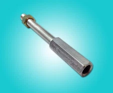 power brake booster 4-3/4" long universal pedal rod extension 3/8 24 thread