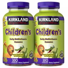 Kirkland Signature Children's Complete Multivitamin, 320 Gummies (2 x 160 count)
