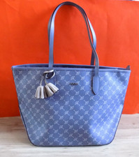 JOOP! Borsa a tracolla in ecopelle bicolore viola grigio chiaro