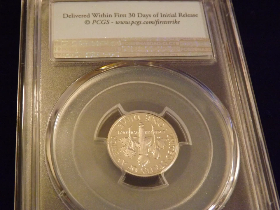 2019-S Dime First Strike PCGS PR 70 DCAM - Image 2 of 2