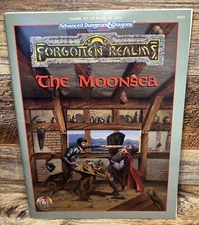 THE MOONSEA Forgotten Realms Sourcebook Accessory,  AD&D  TSR 9474 D&D