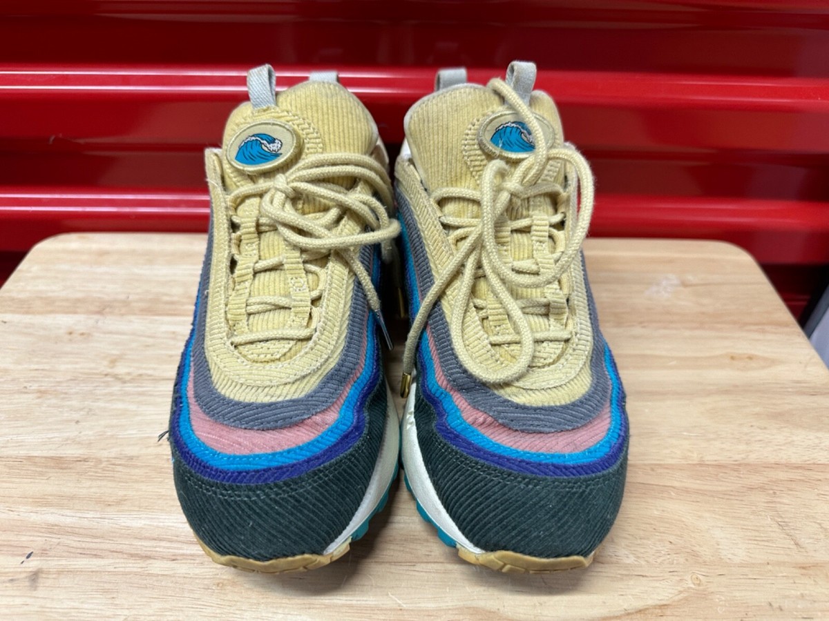 Nike Air Max 1/97 Sean Wotherspoon Light Blue Lemon AJ4219 Nike Air Max 1/97 Sean Wotherspoon Light Blue Lemon AJ4219