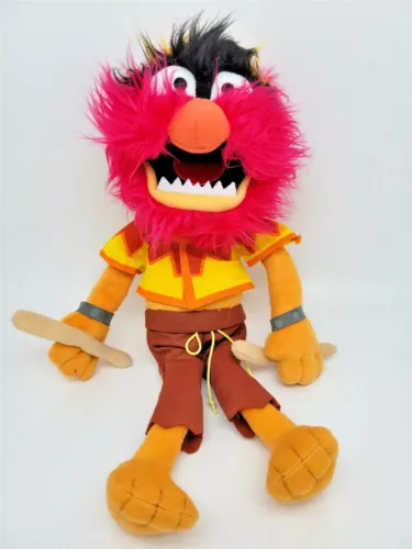 Disney Store Muppets Most Wanted Animal Drummer 13" Plush Stuffed Toy