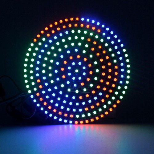 DC 5V WS2812B WS2812 Led Digital Panel Screen 5050 RGB Ring Addressable Pixels - Picture 6 of 18