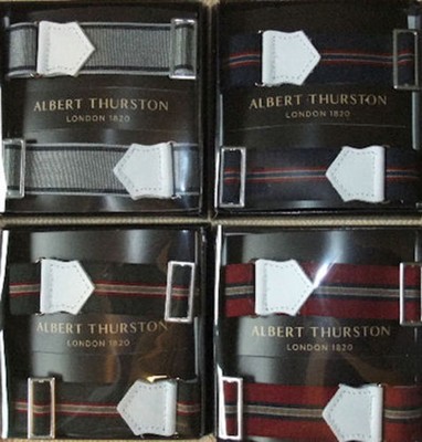 Albert Thurston Verstellbarer Elastischer Armbinden für Ihre Hemd Ärmel Neu