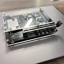 HAMGEEK Graphics Card Dock 24Gbps Thunderbolt 3/4 PD85W+15W GPU Expansion Dock