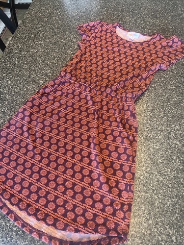 LuLaRoe Mae Dress Kids Size 6👗 - Picture 2 of 5