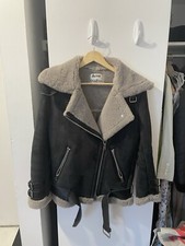 Acne Studios Shearling Aviator Jacket - Women...