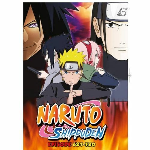 DVD Naruto Shippuden Anime Complete 1-720 Episode Series English