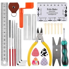 Guitar Care Cleaning Repair Tool Kit Luthier Setup Maintenance Full Set Tool