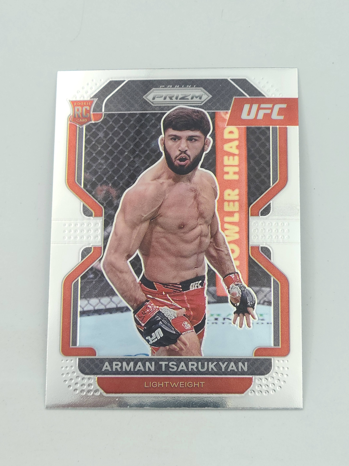 2022 Panini Prizm UFC #187 Arman Tsarukyan RC Rookie