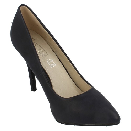 Ladies Spot On High Heel Pointed Toe Court Shoes: F9R665 - Picture 17 of 36