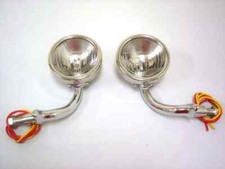 1930 1931 Ford Model A Cowl Lamps Lights With Turn Signals 12 Volt Stainless 1930 1931 Ford Model A Cowl Lamps Lights With Turn Signals 12 Volt Stainless