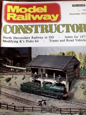 Modelleisenbahnbauer Dezember 1977 - North Devonshire Railway in OO - Tr.20