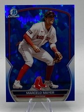 2023 Bowman Chrome Sapphire Marcelo Mayer #BCP-210 Prospect Boston Red Sox