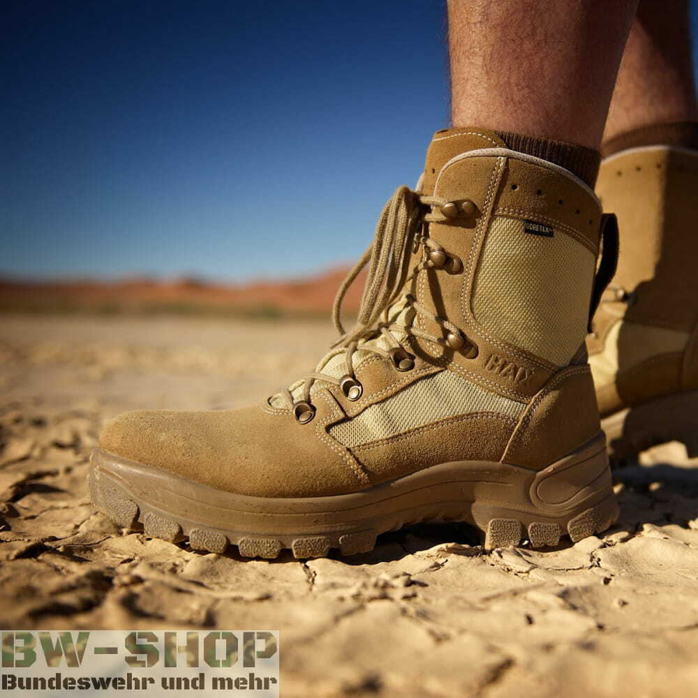 Stivali Da Combattimento Bundeswehr Stivali Tropicali Originali - Foto 6