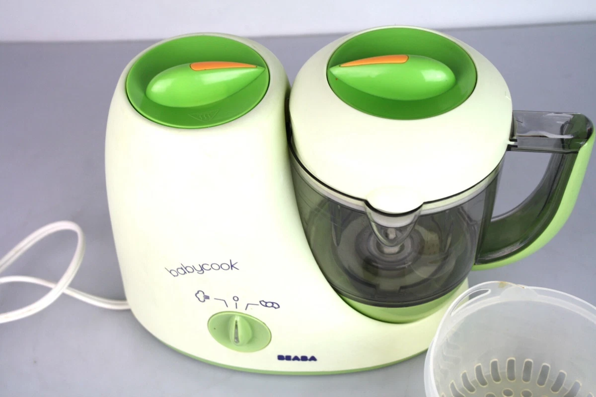 BEABA Babycook Macaron 4 in 1 Steam Cooker and Blender, 4.5 Cups