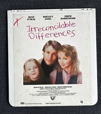 RCA CED SelectaVision VideoDiscs Movie IRRECONCILABLE DIFFERENCES