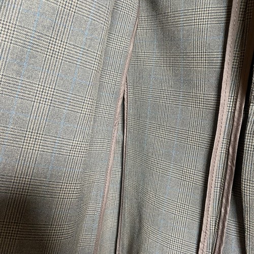 Rachel Zoe Brown Plaid Open Front Blazer Size Small Academia Designer Luxury - Picture 6 of 9