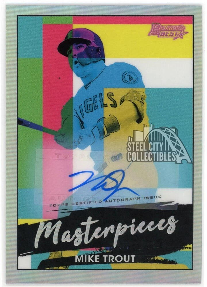 Topps Mike Trout Baseball Sports Trading Cards & Accessories