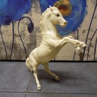 Early 1970's Vintage Traditional Breyer Horse Rearing Stallion #180 Alabaster