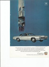 Original 1969 Cadillac Eldorado Vintage Print Ad You Dont Have To Choose