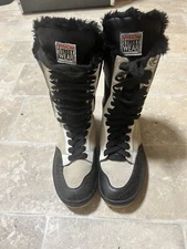 Vintage Vision Street Wear Shearling Boots