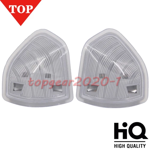 2Pcs LED Side Mirror Turn Signal Lights Fits Dodge Ram 1500 2500 3500 Clear Lens