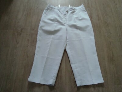 Damen 3/4 Gargo Freizeit Bermuda Hose weiß v. MARIA TAKI connection HIGH quality