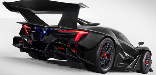 Ferrari Race Concept Car HyperCar12SuperCar24Carousel BLAK1:18Custom Built Model - Picture 2 of 3