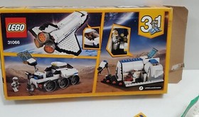 LEGO Creator 3-in-1 Space Shuttle Explorer 31066. 100% Complete W/Box & Manuals