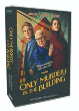 Only Murders in the Building : the Complete Seasons 1-4 DVD, 2024, 8-Disc Set 