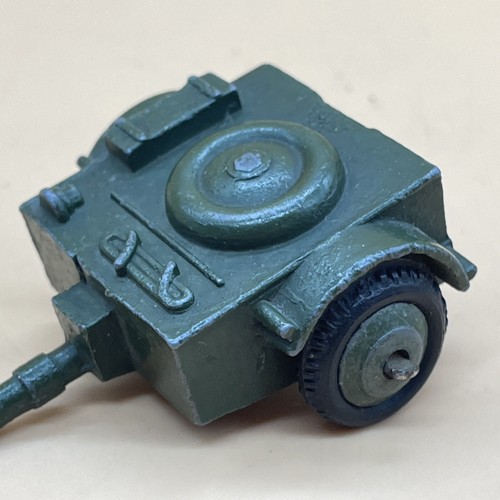 Dinky Toys 162b Rimorchio munizioni Limber WW2 militare pressofuso vintage modello raro - Foto 7 di 9