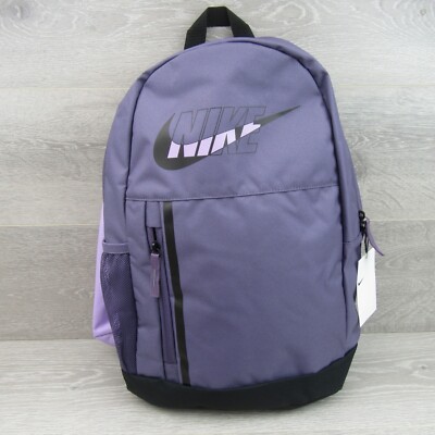 Nike ELEMENTAL BACKPACK Travel School Bag PURPLE STORM Youth