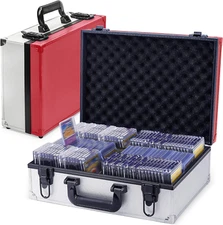 Toploader Storage Box for 3"*4" 35PT Toploaders, Waterproof, Anti-Skid, Card Sto